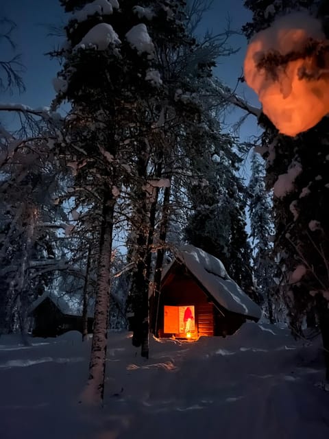 Levi: Northern Lights in Peace and Privacy - by Private Lake - Practical details that improve the night