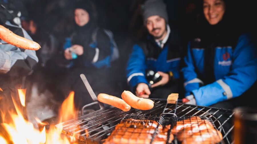 Levi: Northern Lights Snowmobile Tour with Snacks and Drinks - Sharing a machine, or paying to ride alone