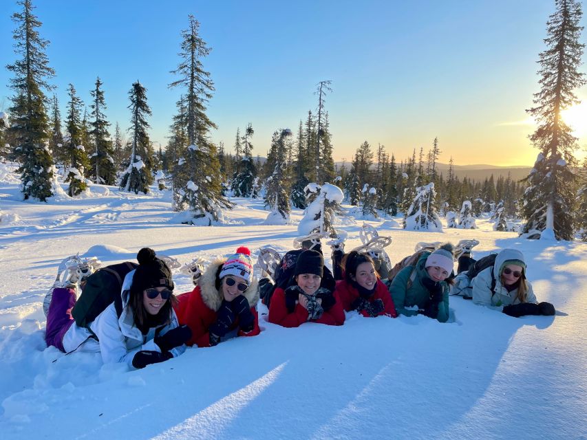 Levi: Pallas-Yllästunturi National Park Snowshoeing Tour - The first 1.5 hours: snowy fells and forest