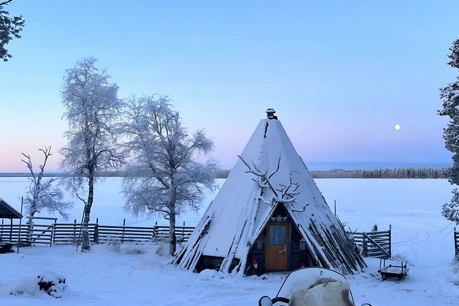 Levi Reindeer Safari - Long or Quick - with Sledge Ride - The 1-kilometer sled ride