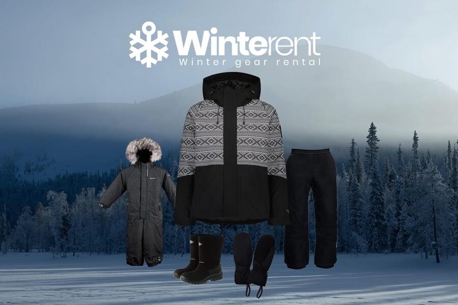 Levi: Rent Winter Clothing Sets - What comes in the adult winter set