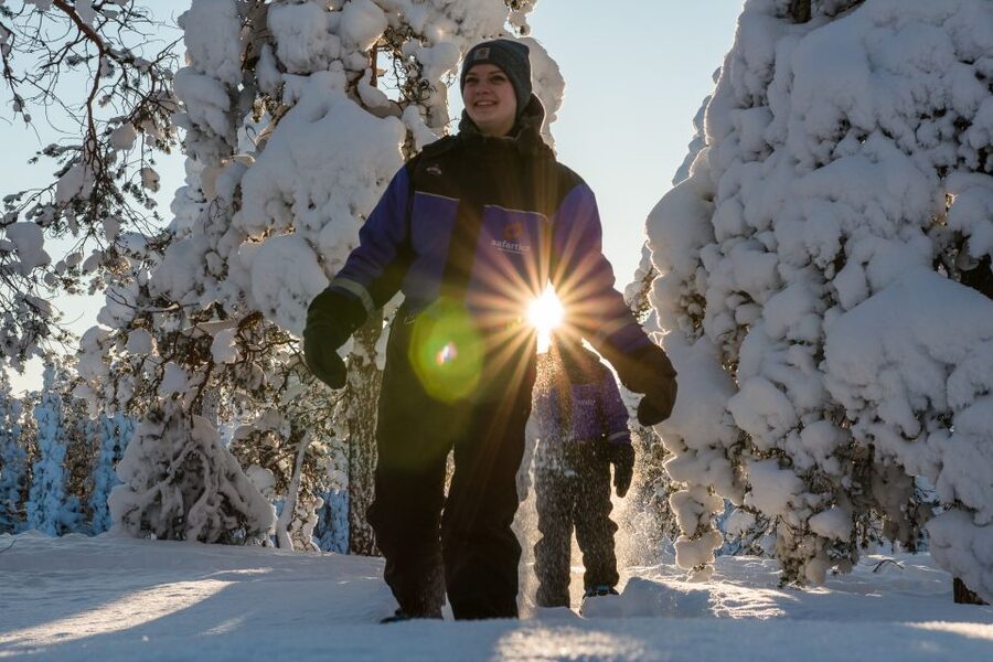 Levi: Scenic Levi Snowshoe Trip - Starting at Safartica’s Levi office