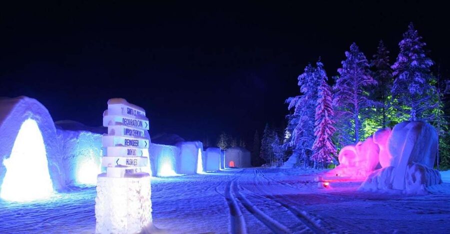 Levi: Snow Village Guided Tour - How the four-hour outing works