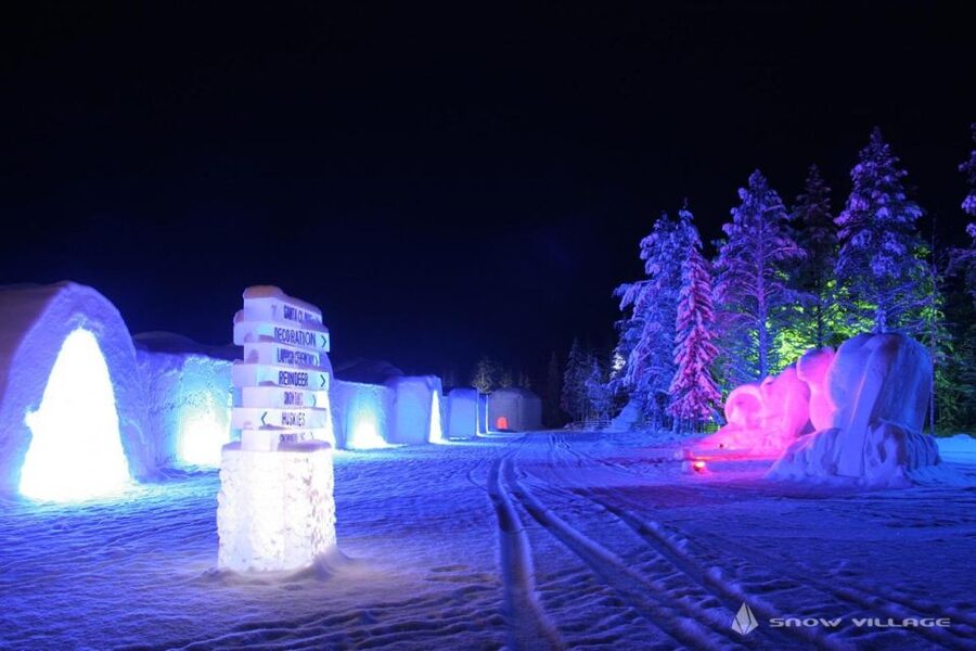 Levi: Snow Village Guided Tour - The Lappish soup lunch