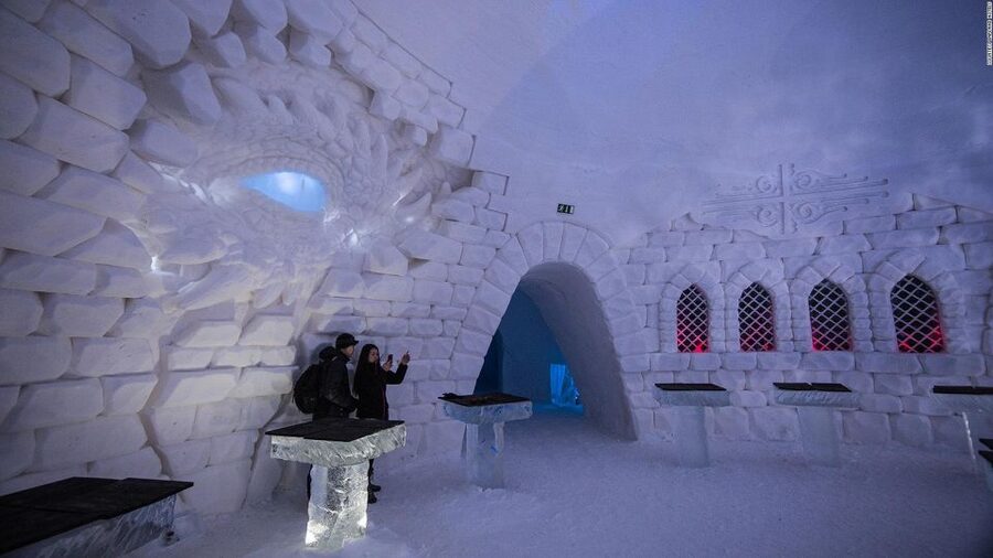 Levi: Snow Village Guided Tour - Inside the Ice Hotel and Chapel