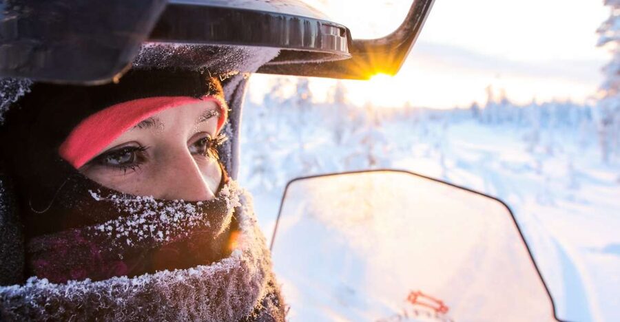 Levi: Snowmobile Safari for Adults - Learning the machine before the forest ride