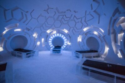 Snowmobile Tour to Snow Village