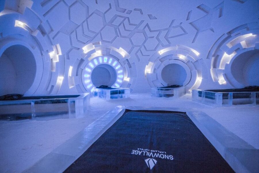 Levi: Trip to Lapland Snow Village with Entry Tickets - Entering the SnowVillage