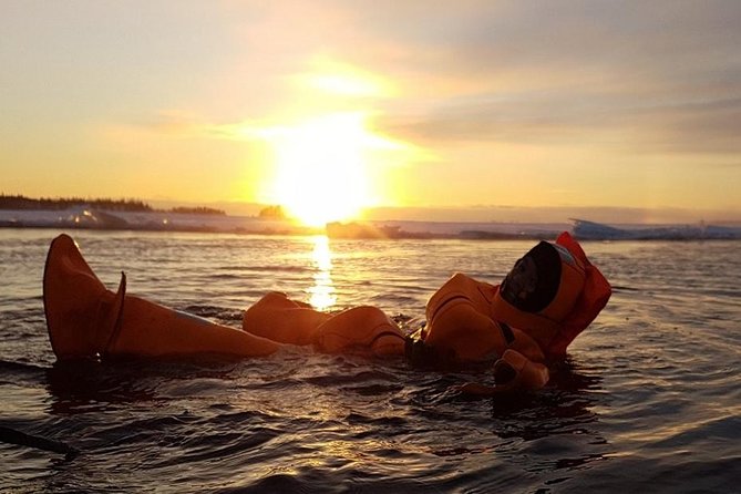 Midnight Sun Floating Experience in Forest Lake - Why Floating in Lapland Feels So Strange and Good