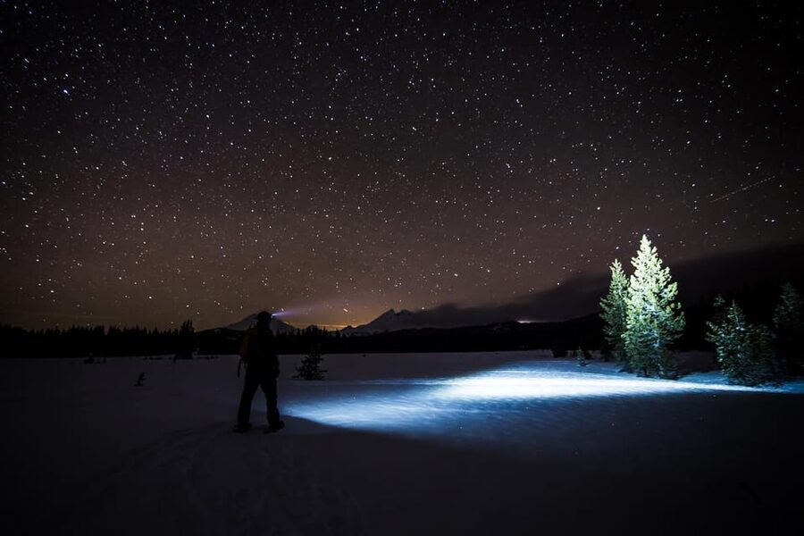 Night Snowshoeing Lapland Experience - Forest trails or frozen lake