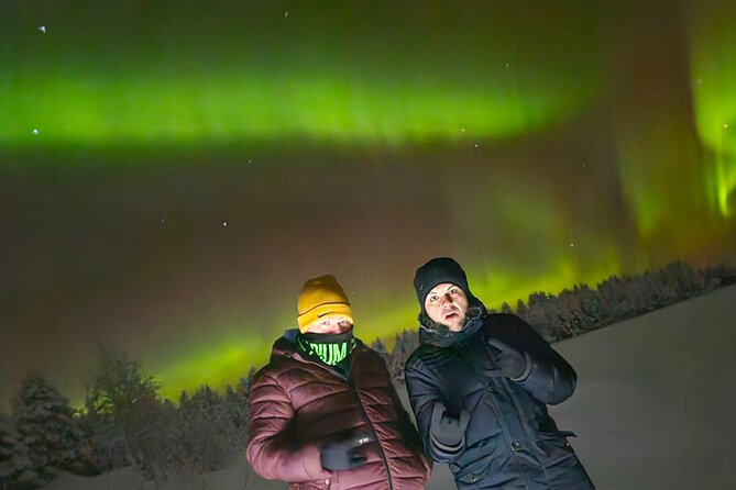 Northern Lights Auroras from Kemi-Tornio with Pickup - The 15 to 30 minute ride to the viewing area