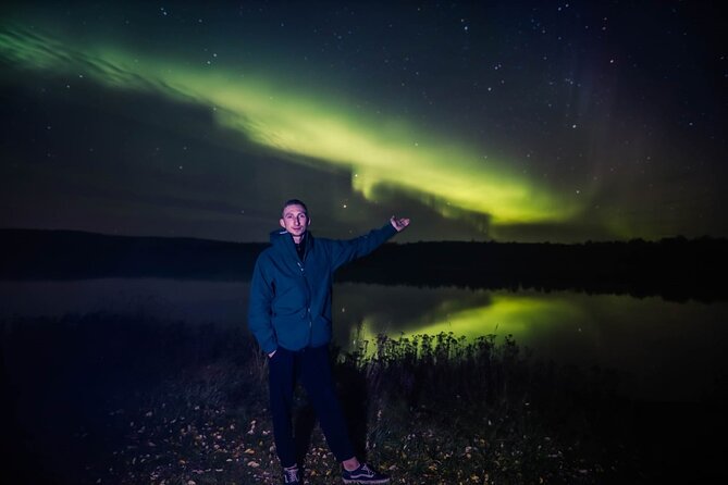 Northern lights hunting photo tour with bbq; small groups - Photography: useful when it works, uncertain afterward