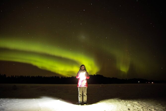 Northern lights hunting photo tour with bbq; small groups - Group size and the feel of the evening