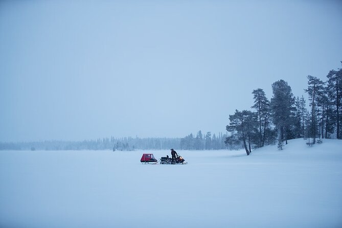 Northern Lights Snowmobile Sledge Ride in Rovaniemi - A gentle way to enter the Arctic night