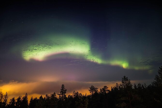 Northern Lights Tour with BBQ and drinks - Sausages, hot drinks, and Lappish stories