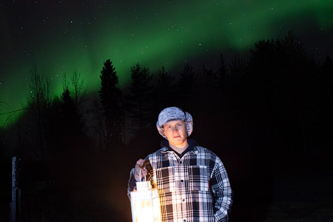 Private Aurora Hunting Tour—Guaranteed Sightings - When the guide drives beyond Finland