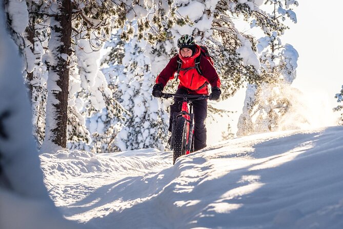 Private Electric Fat Bike Winter Tour in Rovaniemi - Tottorakka is the payoff for the climb