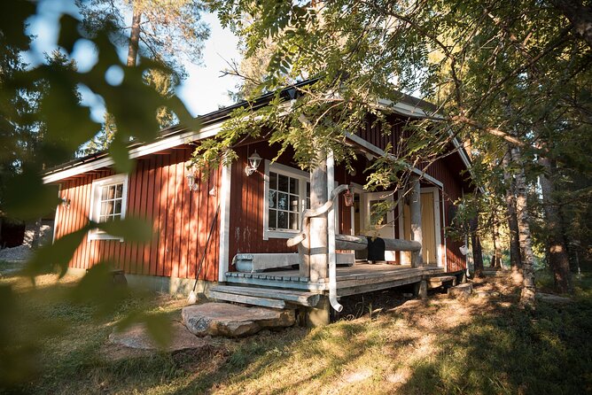 Private Lappish evening in the wilderness with traditional sauna and dinner - Dinner brings the evening back indoors