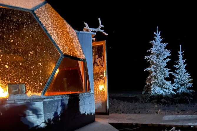 PRIVATE Party dinner in a Glass Igloo Under Northern Lights - Key points to know before booking