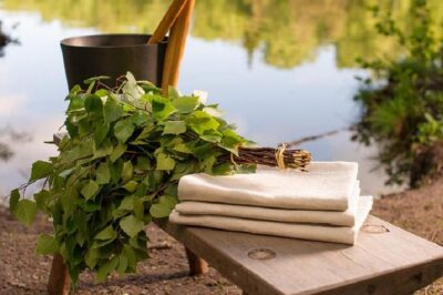 Private Traditional Lakeside Sauna with Midnight Sun