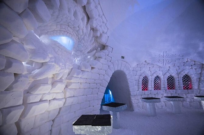 Private: Visit Snow Village Ice Exhibition - Entering Lapland Hotels SnowVillage near Levi