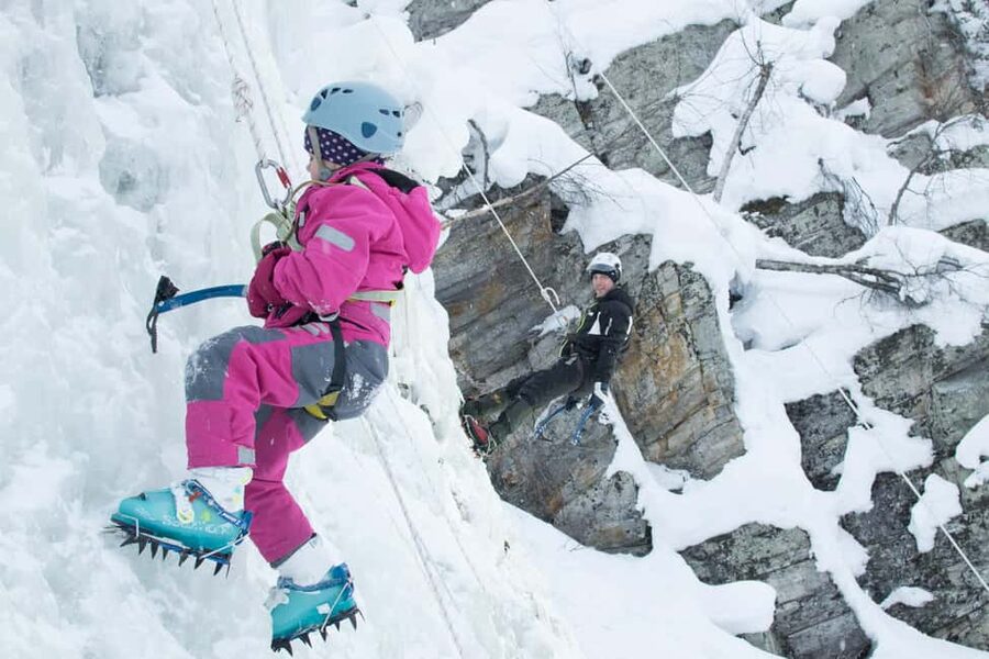 Pyhätunturi: Kid's Ice Climbing Adventure in Finnish Lapland - Stories, berry juice, and the Tajukangas Yeti