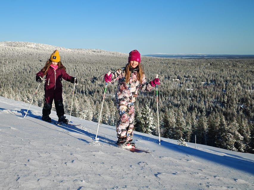 Pyhätunturi: Try Wilderness Skiing in Finnish Lapland - Learning to use the Altai skis