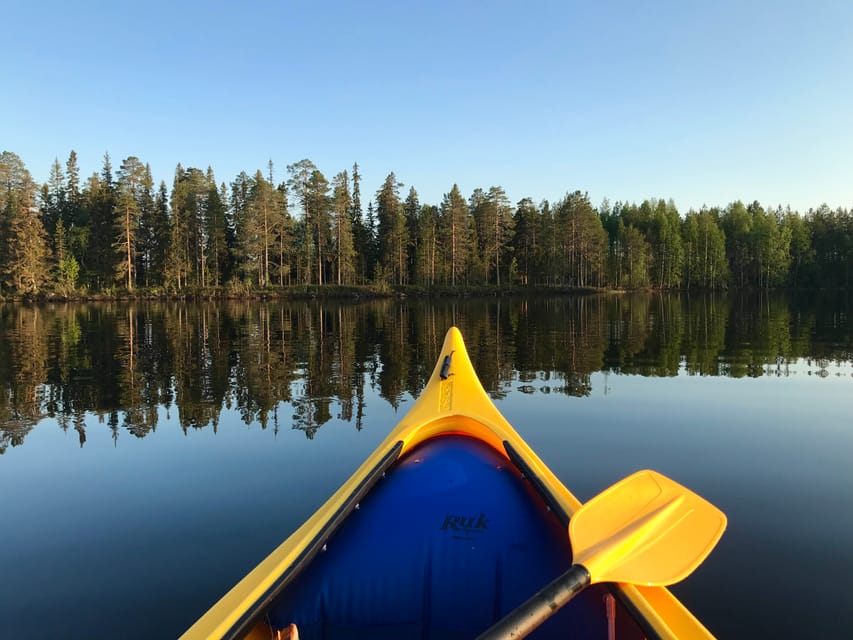 Rovaniemi: All-Day Canoe Adventure - Six hours on quiet Lapland water