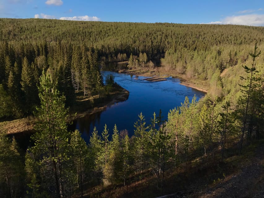 Rovaniemi: All-Day Canoe Adventure - The halfway fire stop