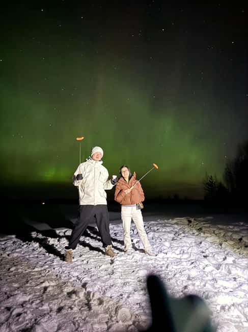 Rovaniemi: Aurora hunting and a fireside BBQ experience - What the three-hour schedule feels like
