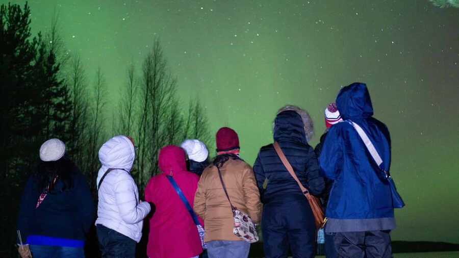 Rovaniemi: Aurora hunting and a fireside BBQ experience - Clothing and comfort in Arctic conditions