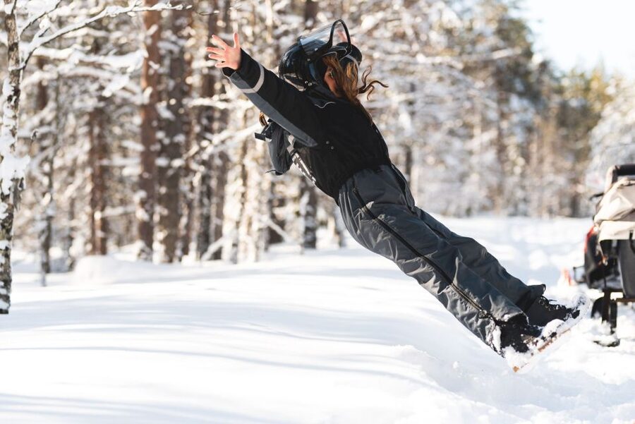 Rovaniemi: Family Snowmobile Safari with Campfire and Snacks - Pickup from Rovaniemi hotels and the city center
