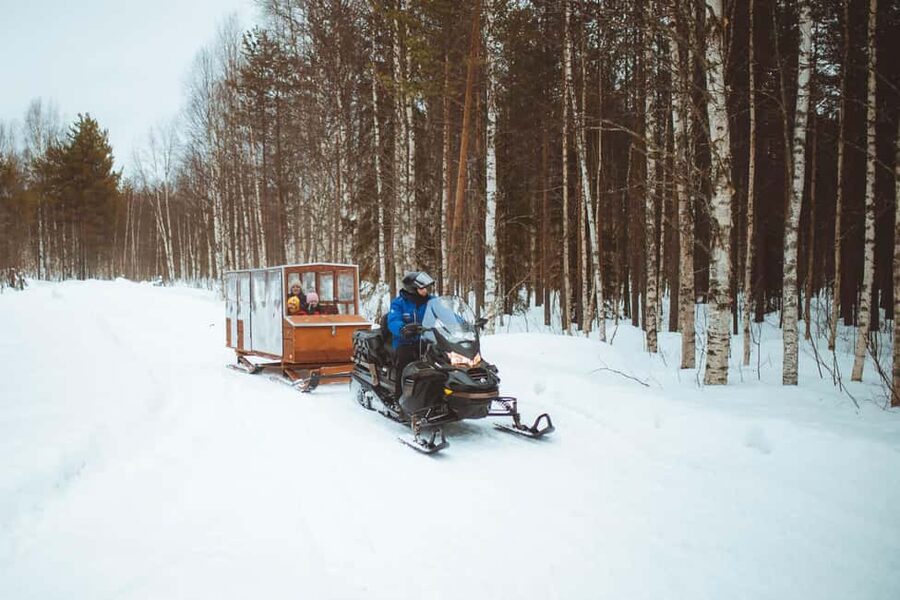 Rovaniemi: Family Snowmobiling Trip - Timing, cancellation, and booking details