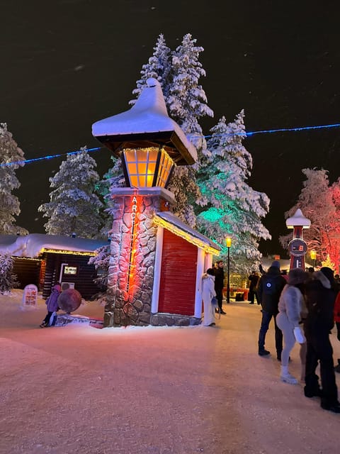 Rovaniemi: Guided Tour of Santa Claus Village - Photos, shopping, and the second village walk