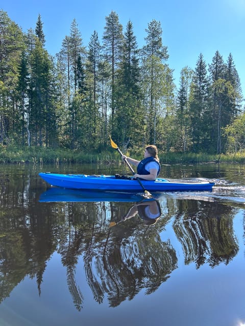 Rovaniemi: Guided Wilderness Kayaking Adventure - Sunset, moonlight, and the Arctic summer