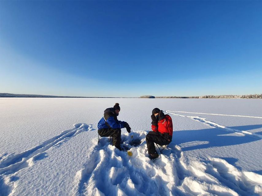 Rovaniemi: Half-Day Snowmobile & Ice Fishing Experience - Family rules, licenses, and group requirements