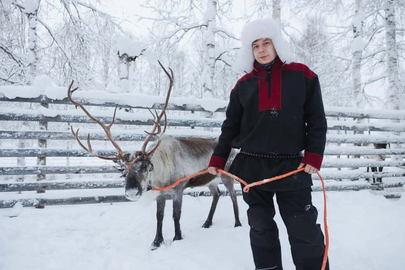 Rovaniemi: Husky & Reindeer Experience with Snowmobile Ride - The one-hour snowmobile ride through Arctic Circle forests