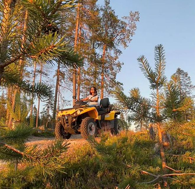 Rovaniemi: Midnight Sun, ATV Ride During The Golden Hour - Why the midnight sun works so well from an ATV