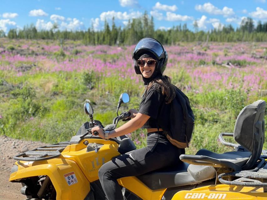 Rovaniemi: Midnight Sun, ATV Ride During The Golden Hour - Equipment, age limits, and physical demands