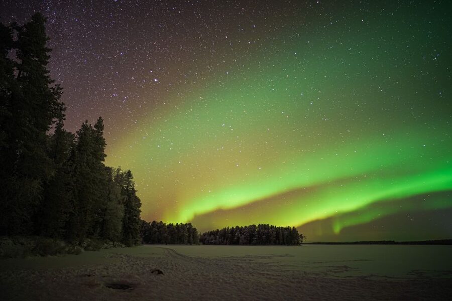 Rovaniemi: Night Sky lappish Barbecue - What the Rovaniemi night is really about