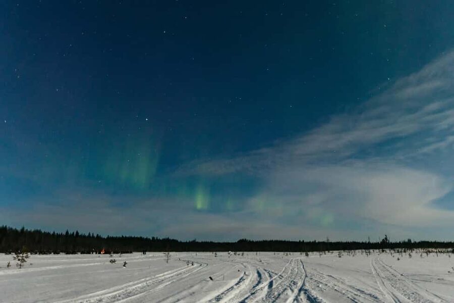 Rovaniemi: Northern Lights Family-Friendly Snowmobile Safari - Northern Lights hopes, with a sensible plan B