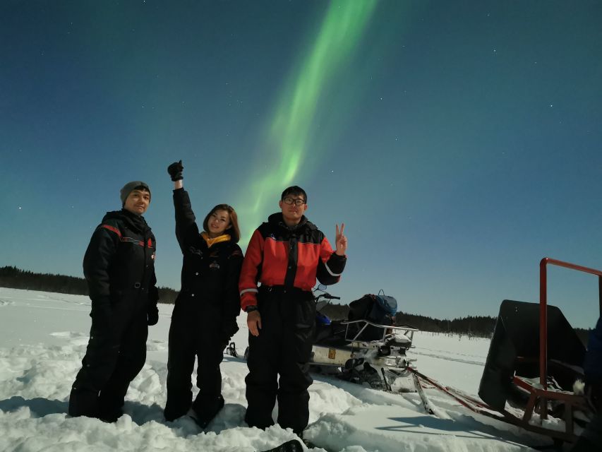 Rovaniemi: Northern Lights Sledge Ride - A quiet ride into Rovaniemi’s winter forest