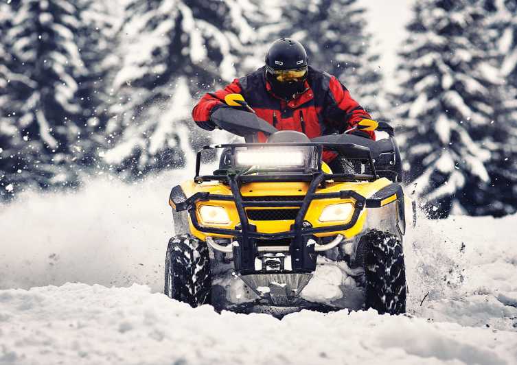 Rovaniemi: Quad Bike Ride and Ice Fishing - The practical question of sharing a quad bike