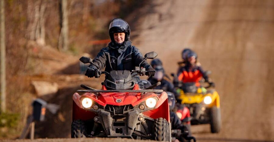 Rovaniemi: Quad Bike Safari, Reindeer & Husky Farm Visit - The sleigh ride depends on the season