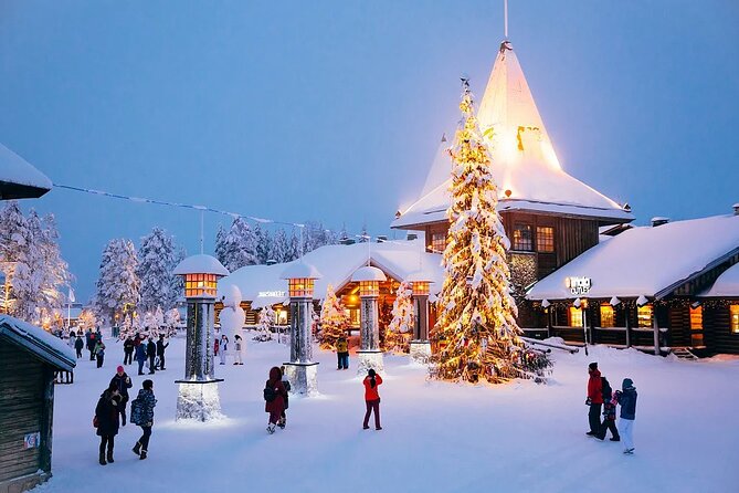 Rovaniemi Santa Claus Village Husky Reindeer Farm Arctic Museum - Guides and group size