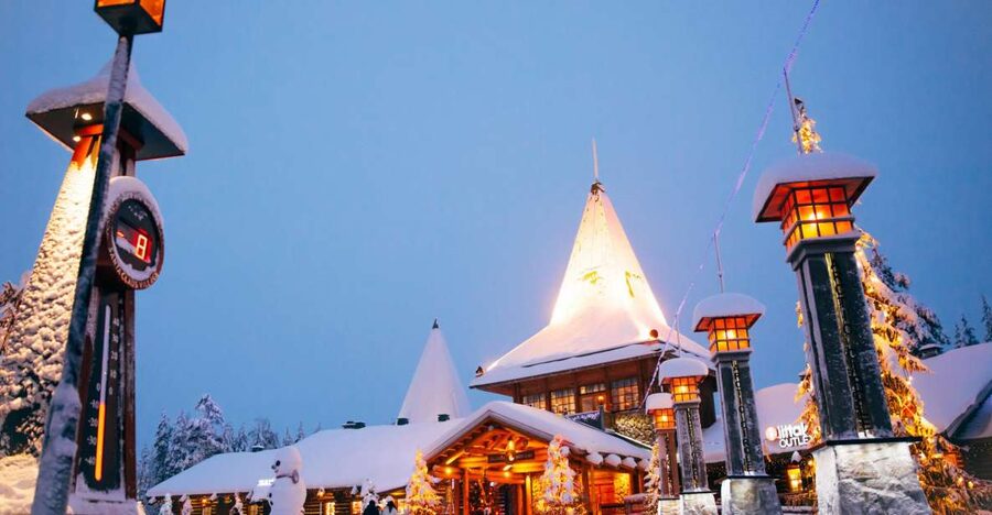 Rovaniemi: Santa’s Village & Snowmobiling to Reindeer Farm - What Santa Claus Village adds to the day