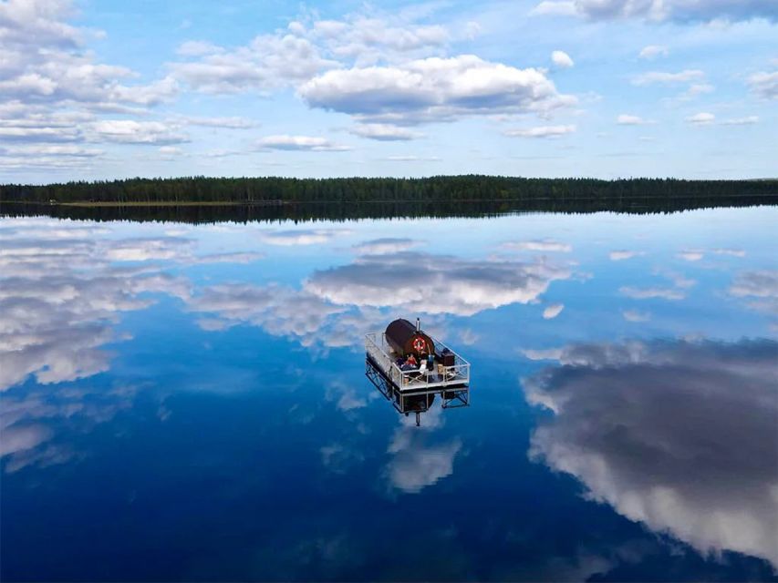 Rovaniemi: Sauna Boat Scenic Lake Cruise - What happens from hotel pickup to lake cruise