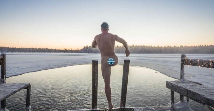 Rovaniemi: Sauna & Ice Swimming Tour with Dinner and Aurora - From Rovaniemi hotels to a quiet Arctic lake