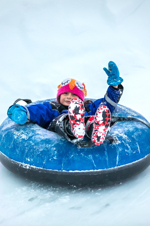 Rovaniemi: Snowman World Entrance Ticket - The snow slides provide the biggest rush