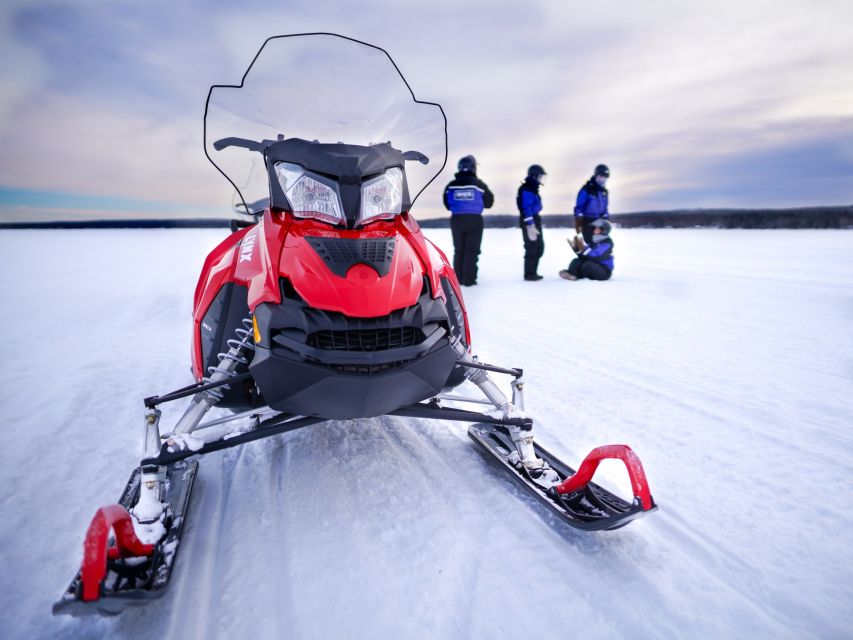 Rovaniemi: Snowmobile Adventure Tour for Adults Only - Photo stops, biscuits, and hot berry juice